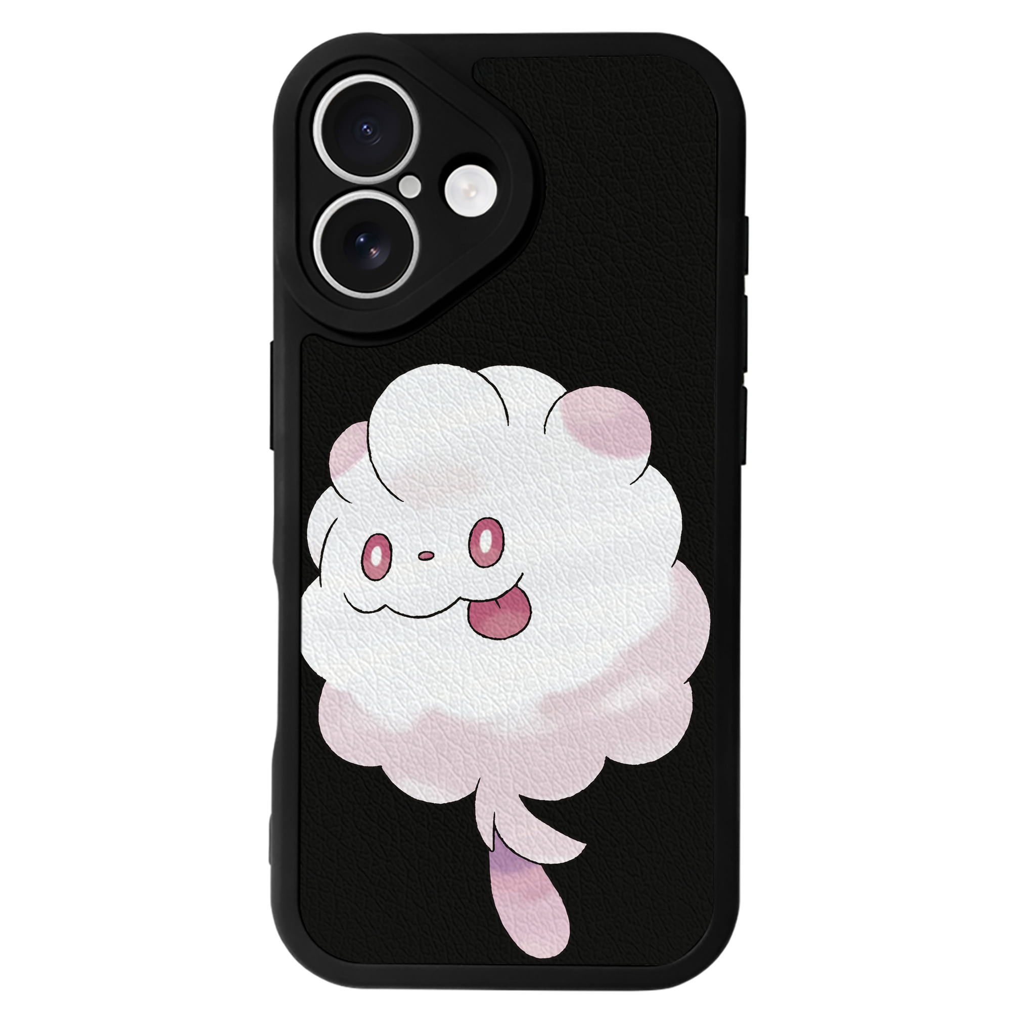 （画像用） ポケットモンスター Pokémon 【iPhone 16シリーズ対応】シリコンスマホケース（レザー調） 材質：シリコン